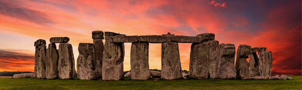 Sunset at Stonehenge